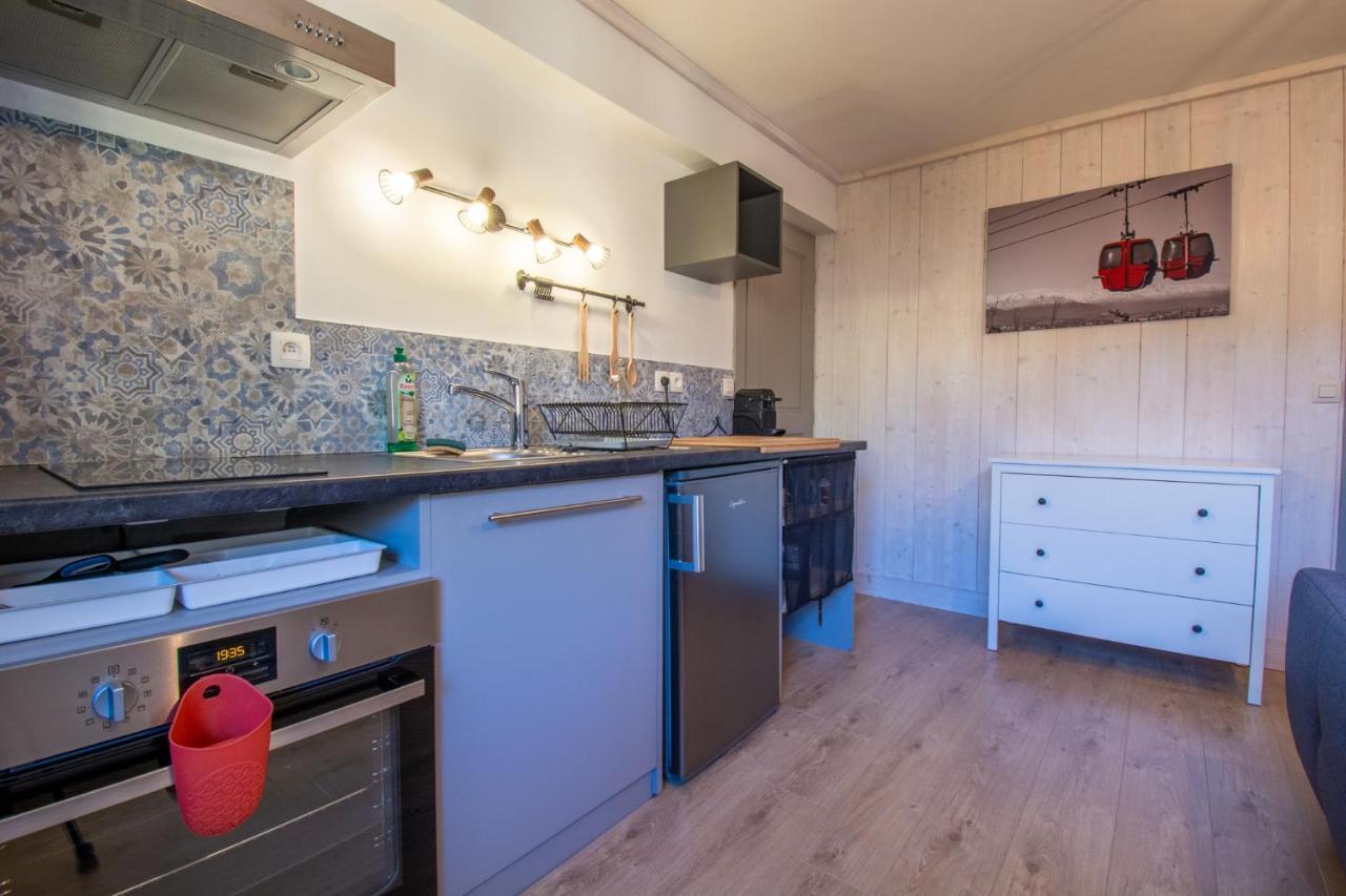 Appartements Vue Mont-Joly A 2 Pas Tramway Mont-Blanc - Studio 1 Piece 생제르베레뱅 외부 사진