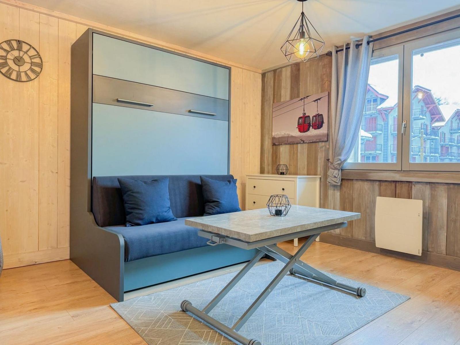 Appartements Vue Mont-Joly A 2 Pas Tramway Mont-Blanc - Studio 1 Piece 생제르베레뱅 외부 사진
