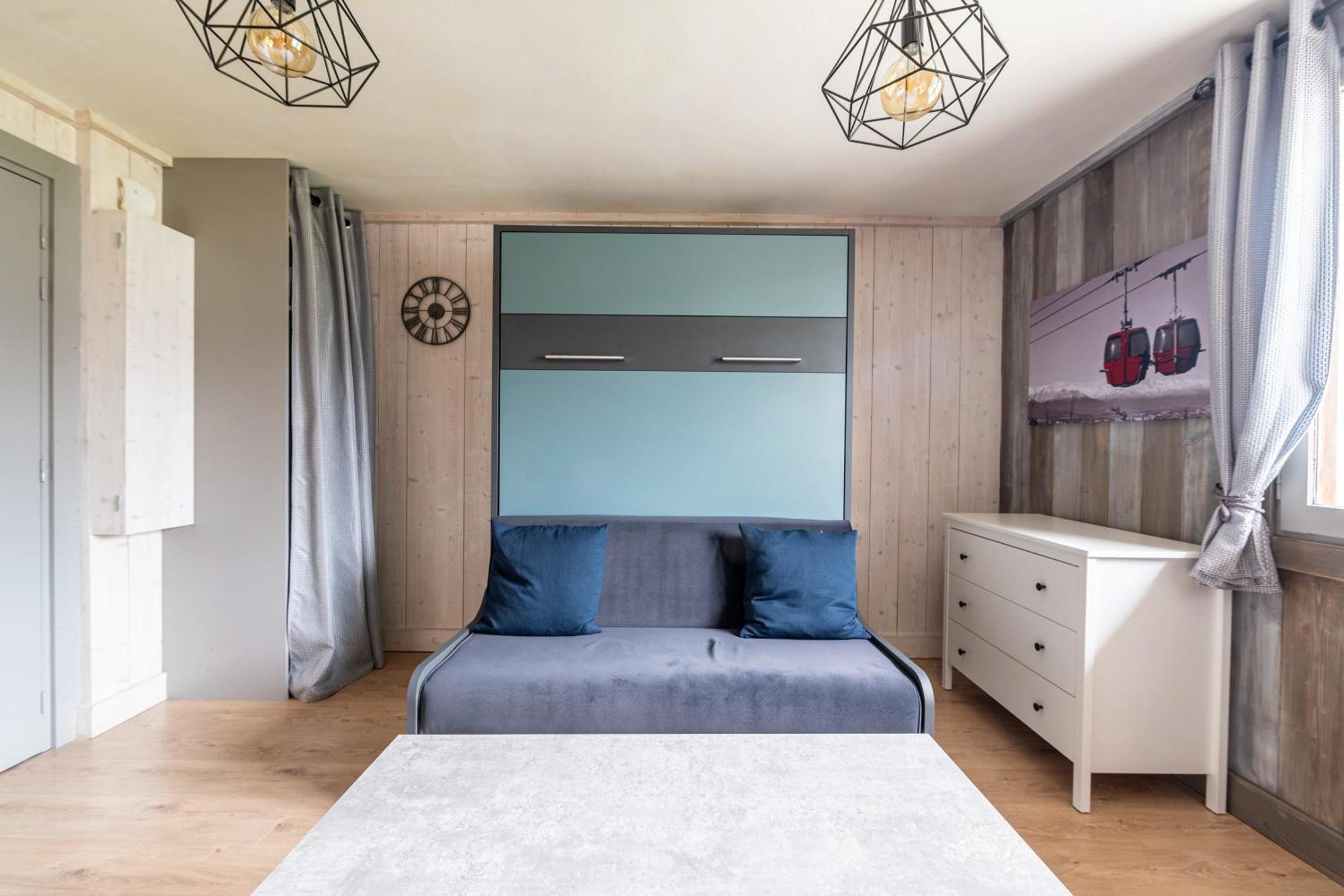 Appartements Vue Mont-Joly A 2 Pas Tramway Mont-Blanc - Studio 1 Piece 생제르베레뱅 외부 사진