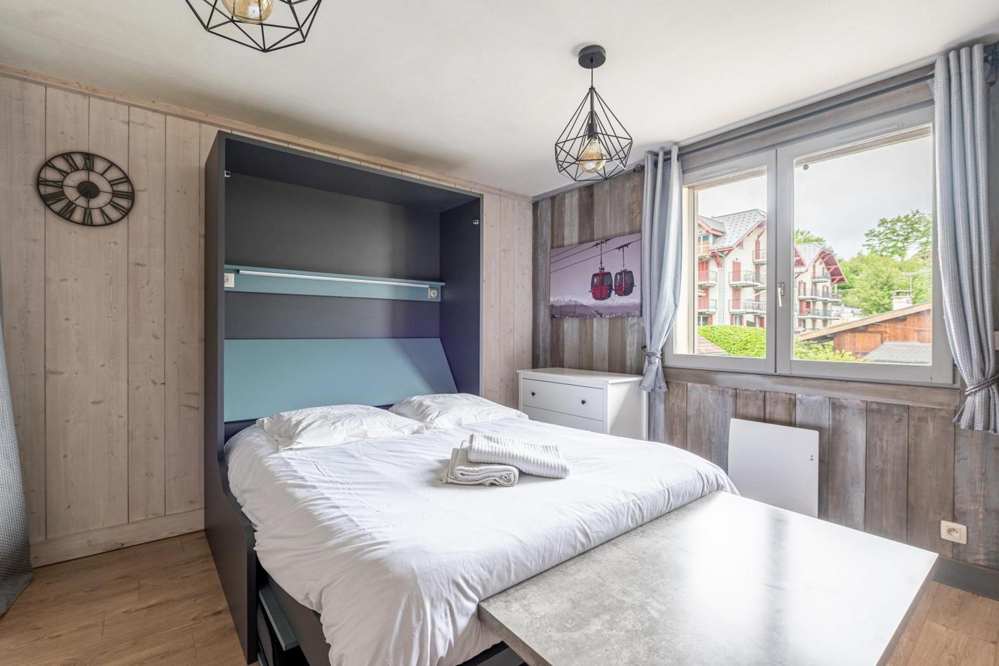 Appartements Vue Mont-Joly A 2 Pas Tramway Mont-Blanc - Studio 1 Piece 생제르베레뱅 외부 사진