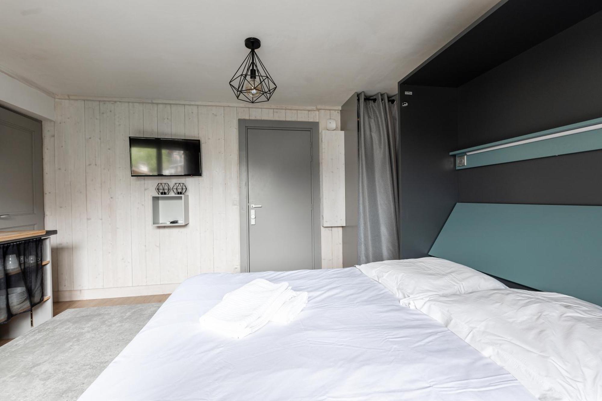 Appartements Vue Mont-Joly A 2 Pas Tramway Mont-Blanc - Studio 1 Piece 생제르베레뱅 외부 사진